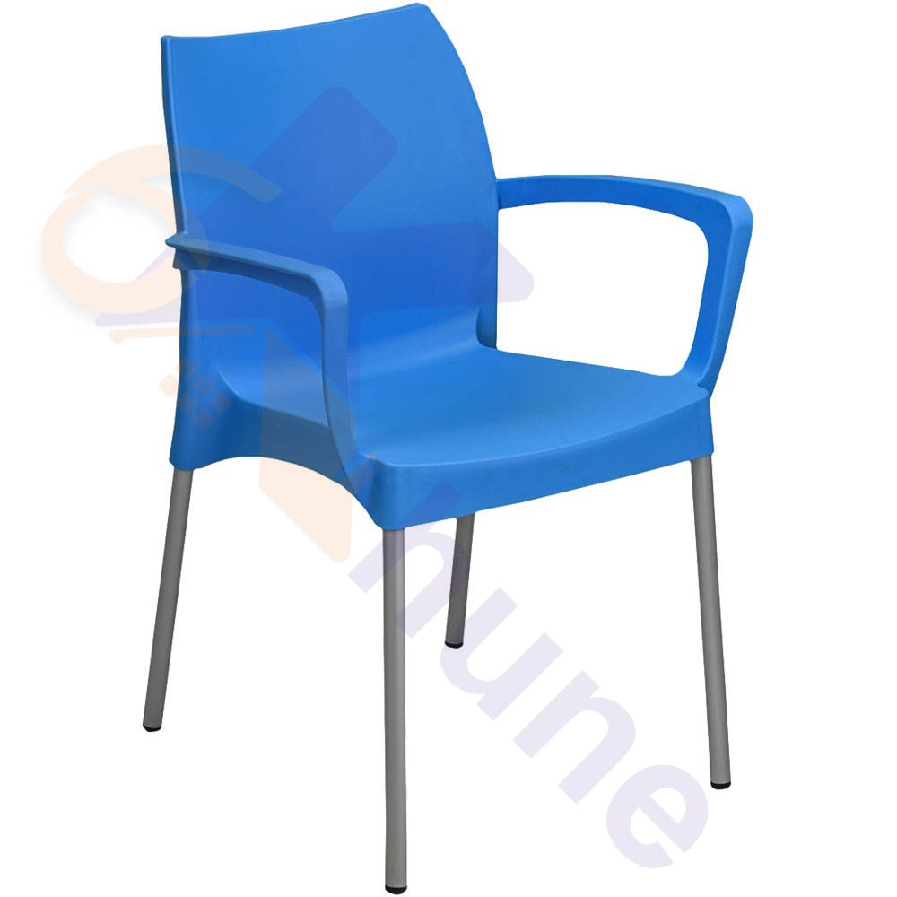 صندلی دسته دار  پایه آلومینیوم هارمونی نظری کد 332