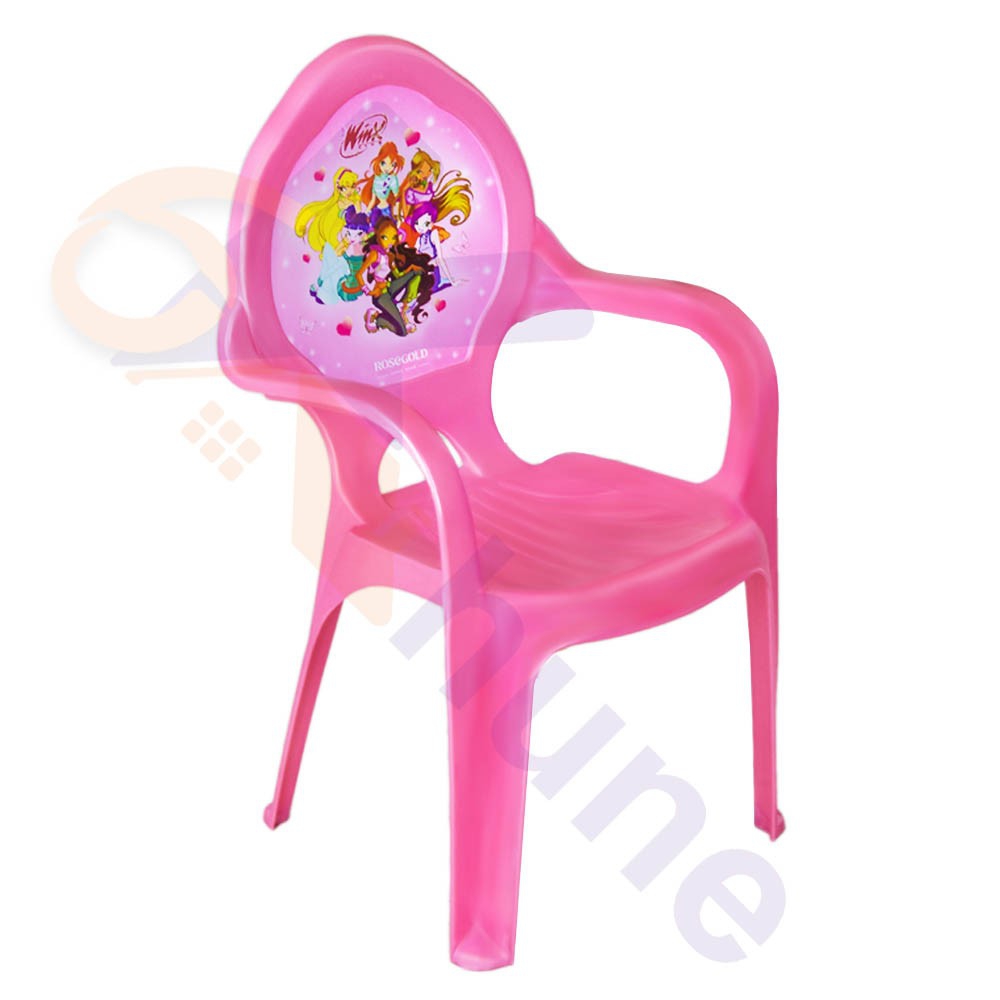 صندلی کودک پلاستیکی آذر طرح وینکس کد 577