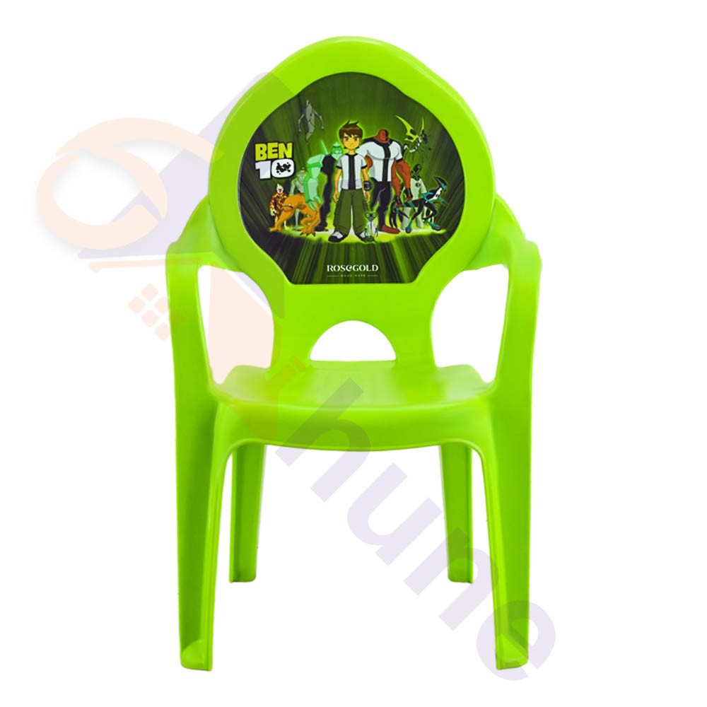 صندلی کودک پلاستیکی آذر طرح بن تن کد 578