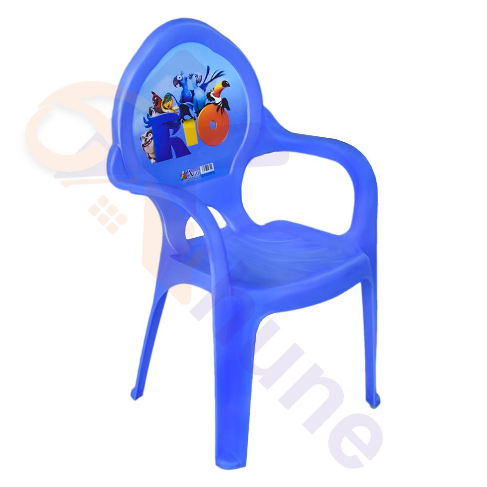 صندلی کودک پلاستیکی آذر طرح ریو کد 579
