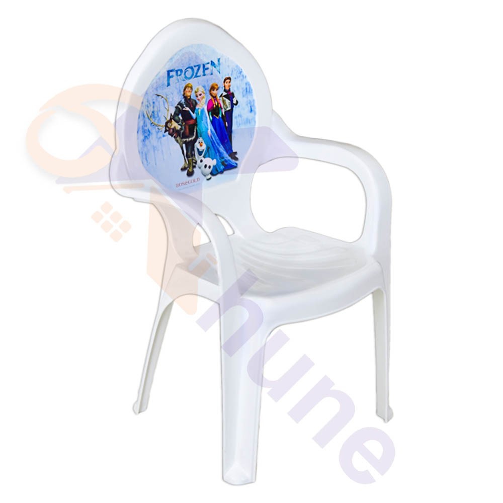 صندلی کودک پلاستیکی آذر طرح فروزن کد 580